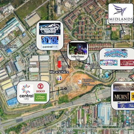 Hostahome Suites At I-City, Central Mall Shah Alam Eksteriør billede