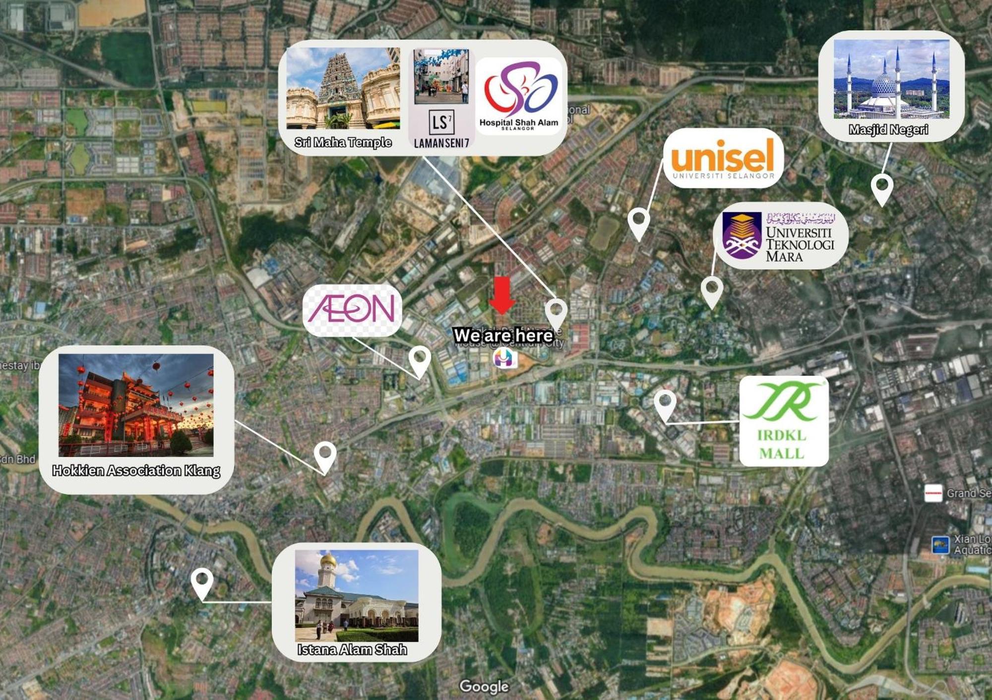 Hostahome Suites At I-City, Central Mall Shah Alam Eksteriør billede